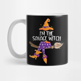 Im He Savage Witch Halloween Matching Group Costume Mug